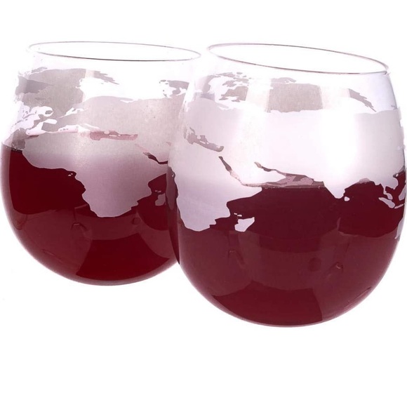 Globe RockerWhisky Brandy Cognac Round Bottom Drinkware set of 2 in box - Picture 2 of 8